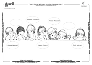 Gesu risorto auguri varie lingue 300x212