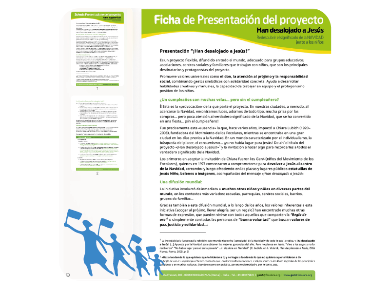 2 - Ficha de Presentación del Proyecto «Han desalojado a Jesús»