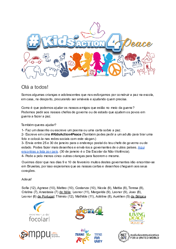 PORTUGUESE - Letter KidsAction4Peace.pdf
